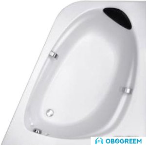 Ванна Jacob Delafon Odeon Up с ручками 140x140 [E60701]