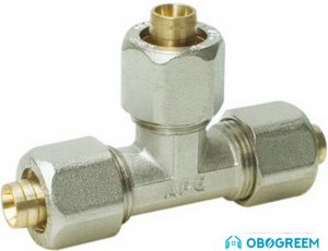 Фитинг APE Тройник зажимной 20x90° [37TL202020]