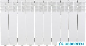 Алюминиевый радиатор Halsen 350/80 (4 секции)
