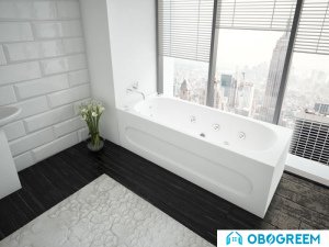 Ванна Aquatek Оберон 170x70 R (с экраном)