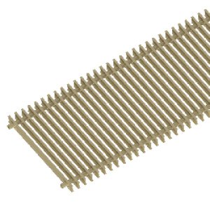 Решетка рулонная iTermic SGL-40-1500 (цвет: золотой)