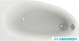 Ванна Aquatek Дива 150x90 (с ножками, правая)