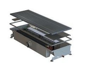 Внутрипольный конвектор с вентилятором (функция тепло и холод) COIL-HCM-AIR 1250