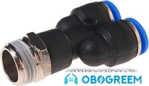 Фитинг RockForce Фитинг Y-образный для пласт. труб 12 мм 1/2