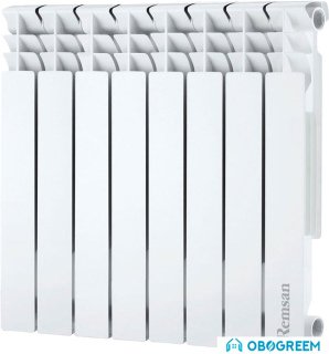 Биметаллический радиатор Remsan Master BM-500/80 (6 секций)