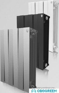Биметаллический радиатор Royal Thermo PianoForte 500 Noir Sable (13 секций)