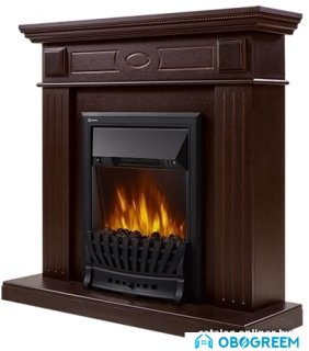 Портал Firelight Bianco Classic (шпон темный дуб)