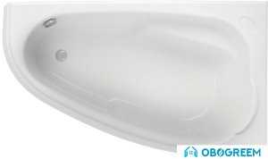 Ванна Cersanit Joanna 150x95 R (с ножками) S301-168