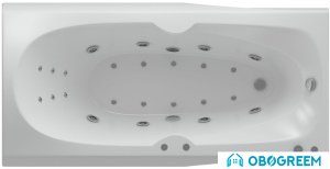 Ванна Aquatek Европа 180x80 R (с экраном)
