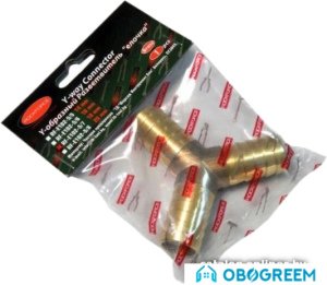 Фитинг RockForce Разветвитель Y-образный елочка 16 мм RF-E102-5/6