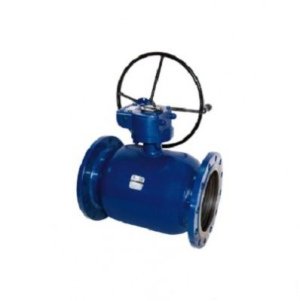 Кран шаровой фланцевый F3530 DN350 PN 16 с редуктором Dendor