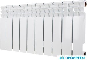 Биметаллический радиатор Halsen BS 350/80 (8 секций)