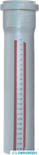 Труба Ostendorf HTEM - труба с раструбом 32х1000 [110040]