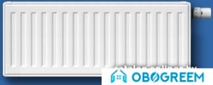 Стальной панельный радиатор Terra teknik 22 НП 300x800