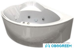 Ванна Aquatek Альтаир 158x120L (с экраном и каркасом)