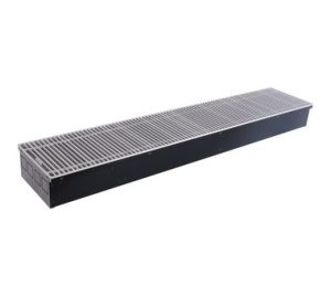 STOUT Конвектор внутрипольный SCN 110.240.1200 (Решётка роликовая, анодированный алюминий)
