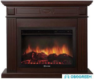 Портал Firelight Bianco 25 (шпон темный дуб)