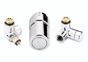 Комплект терморегулятора Danfoss RAX (013G4003) Хромированный, правый