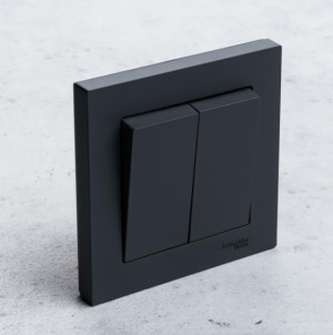 Радиовыключатель HiTE PRO BASE-2F с фиксацией клавиши (белый, бежевый, графит, карбон)