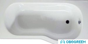 Ванна Jika Tigo 160x80 (правый) [2.2221.0.000.000.1]