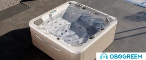 Ванна Aquavia Spa Soft (white/graphite woodermax)