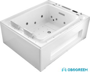 Ванна Gemy G9268 K 185x150 (с гидромассажем)
