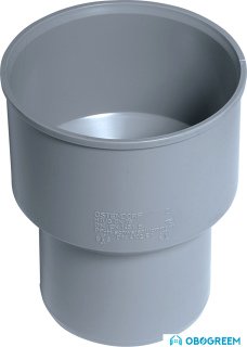 Фитинг Ostendorf HTUG – переход на чугунную трубу 110х124 [115820]