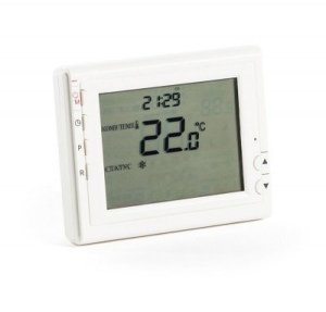 Teplocom  Термостат комнатный Teplocom TS-Prog-2AA/8A, проводной, прогр., реле 250В, 8А