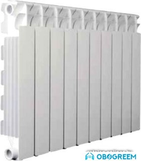 Алюминиевый радиатор Fondital Alternum B4 500/100 V70103408 (8 секций)