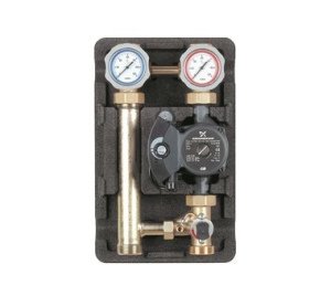Meibes MK с насосом. Grundfos UPS 25-60, трехход. смесит., 1