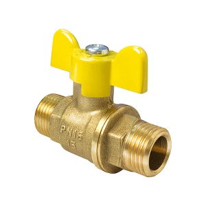 Кран шаровой Valfex VF.279.LB3.012 для газа НР/НР ручка-бабочка, 1/2
