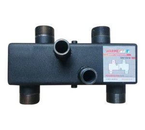 Warme  Гидравлический разделитель Warme WGR162 (с выходами для подключения резервного котла)