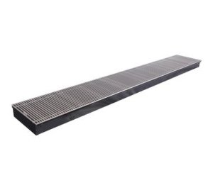 STOUT Конвектор внутрипольный SCN 80.300.2000 (Решётка роликовая, анодированный алюминий)