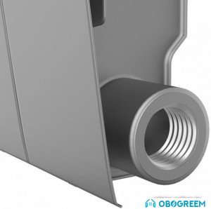 Биметаллический радиатор Royal Thermo Biliner 350 (Silver Satin, 2 секции)