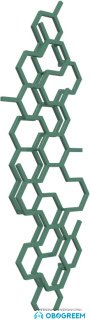 Дизайн-радиатор Terma HEX 1700x573