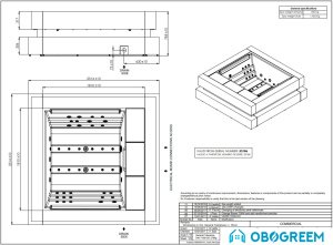 Ванна Aquavia Spa Cube (sand/graphite)