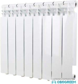 Алюминиевый радиатор Halsen 500/96 (8 секций)