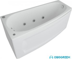 Ванна Aquatek Пандора 160x75 (2 экрана, излив слева)