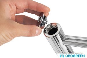 Полотенцесушитель Олимп Лесенка прямая Люкс 40x80 (с полкой)