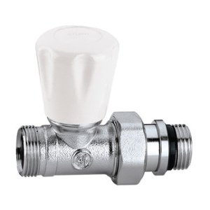 CALEFFI Верхний ручной вентиль для м/п труб 1/2" (прямой)
