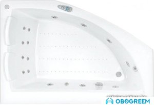 Ванна Poolspa Aquamarina 175x120 R Smart 2+ PHAJ710ST2C1960