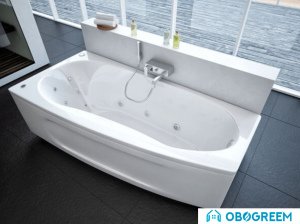 Ванна Aquatek Пандора 160x75 (2 экрана, излив слева)
