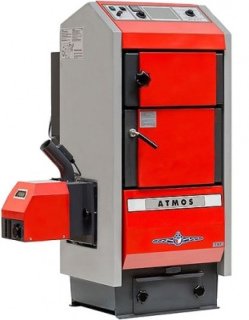 ATMOS D 20 P, котел на пеллетах и дровах