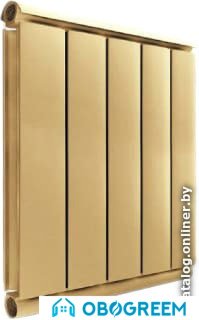 Алюминиевый радиатор Silver S 800 (12 секций, золото муар)
