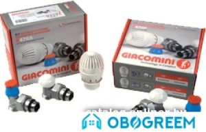 Giacomini Комплект термостатический R470FX023