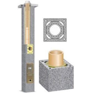 Дымоходная система керамическая Schiedel Rondo plus Ø120 / 4 м