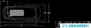Ванна BLB Atlantica HG 180x80 (с ручками)