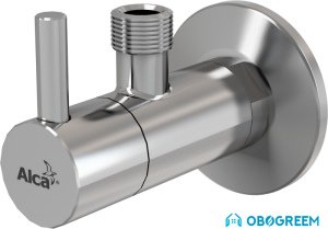 Запорная арматура Alcaplast Угловой вентиль с фильтром 1/2