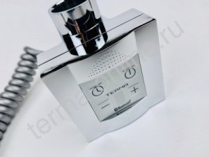 Блок управления Terma KTX4 Blue c Bluetooth, кабель 2,5 с вилкой, хром