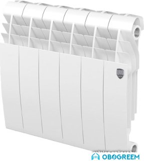 Биметаллический радиатор Royal Thermo BiLiner 350 Bianco Traffico (6 секций)